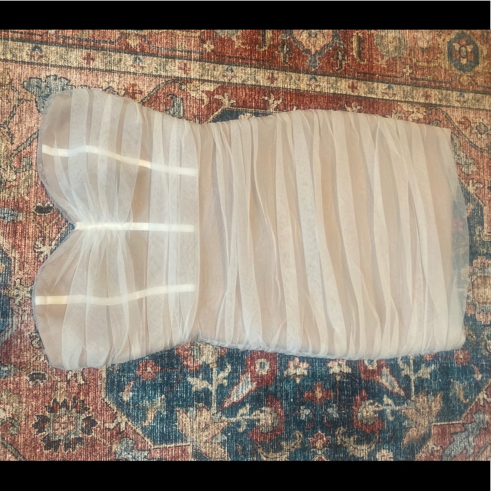 Ruched mini dress never worn